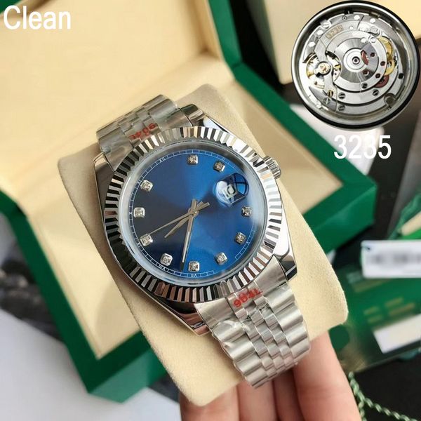 luxury watches men 126331 clean factory blue dial date-just automatic eta3235 904l case bracelet jubilee sapphire glass waterproof watch wit, Slivery;brown
luxury watches men 126331 clean factory blue dial date-just automatic eta3235 904l case bracelet jubilee sapphire glass waterproof watch wit, Slivery;brown