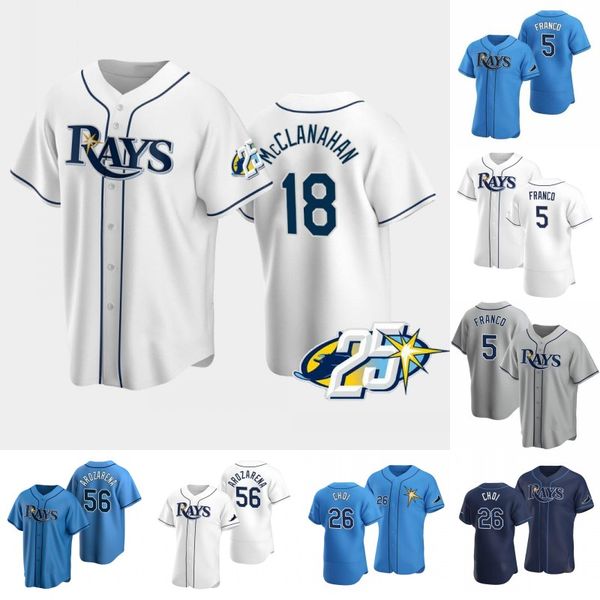 2022 all-star 18 shane mcclanahan rays jersey 5 wander franco 56 randy arozarena 26 ji-man choi 6 david peralta 2 yandy diaz 21 francisco, Blue;black
2022 all-star 18 shane mcclanahan rays jersey 5 wander franco 56 randy arozarena 26 ji-man choi 6 david peralta 2 yandy diaz 21 francisco, Blue;black