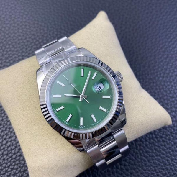 126334 business watch cal. 3235 movement 904l fine steel watchband 41mm sapphire crystal glass mint green waterproof ow, Slivery;brown
126334 business watch cal. 3235 movement 904l fine steel watchband 41mm sapphire crystal glass mint green waterproof ow, Slivery;brown