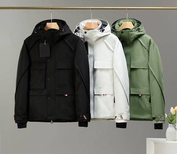 winter highend mens down jacket outdoor windproof waterproof material thermal coat fashion pocket stitching design luxury r down jackets, Black
winter highend mens down jacket outdoor windproof waterproof material thermal coat fashion pocket stitching design luxury r down jackets, Black