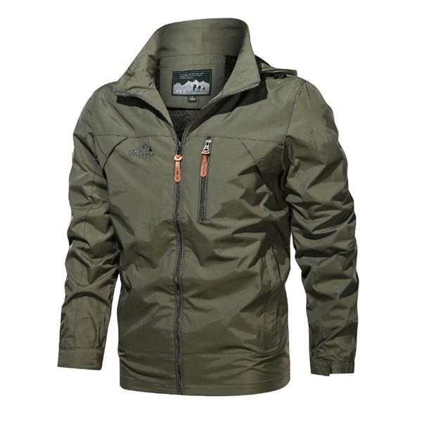 mens jackets spring autumn casual men waterproof jacket military shark skin soft shell outdoor jacket fashion windbreaker waterproof coat me, Black;brown
mens jackets spring autumn casual men waterproof jacket military shark skin soft shell outdoor jacket fashion windbreaker waterproof coat me, Black;brown