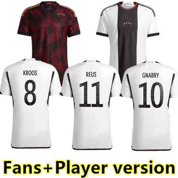 2022 2023 hummels soccer tee jersey kroos gnabry werner draxler reus muller gotze fans player version 22 23 football shirt germany men kids, Black
2022 2023 hummels soccer tee jersey kroos gnabry werner draxler reus muller gotze fans player version 22 23 football shirt germany men kids, Black
