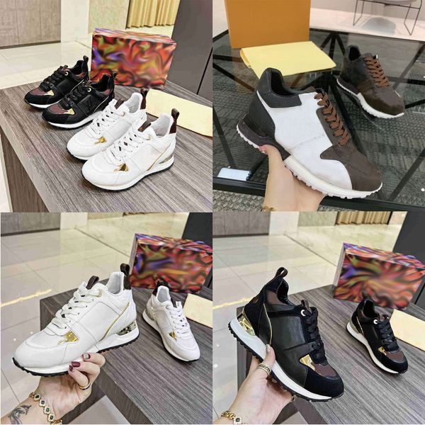 designer run away shoe women casual shoes calf leather sneaker mixed color trainer retro splicing stylist shoe fashionable breathable sneake
designer run away shoe women casual shoes calf leather sneaker mixed color trainer retro splicing stylist shoe fashionable breathable sneake