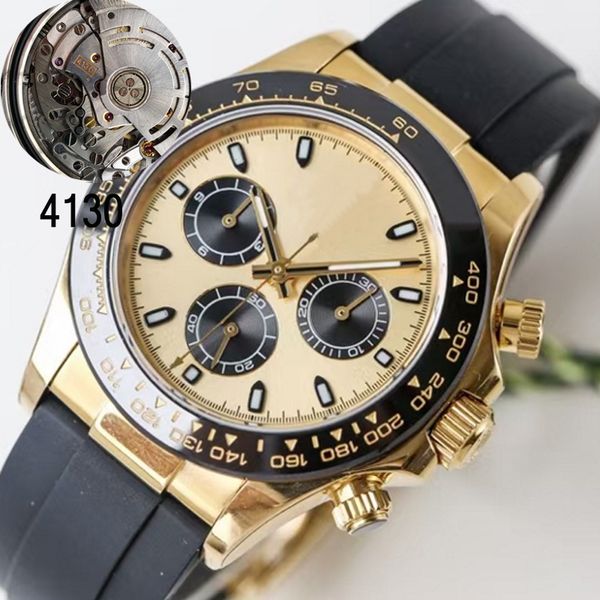 18k gold clean factory v11 deluxe watch mens sapphire chronograph automatic watches eta 4130 ceramic bezel 116500 model 904l rubber strap wa, Slivery;brown
18k gold clean factory v11 deluxe watch mens sapphire chronograph automatic watches eta 4130 ceramic bezel 116500 model 904l rubber strap wa, Slivery;brown