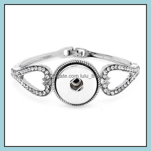 charm bracelets heart snap bracelet link bangles charms metal bracelets for women fit 18mm snaps button jewelry drop delivery lulubaby dh1fe, Golden;silver
charm bracelets heart snap bracelet link bangles charms metal bracelets for women fit 18mm snaps button jewelry drop delivery lulubaby dh1fe, Golden;silver