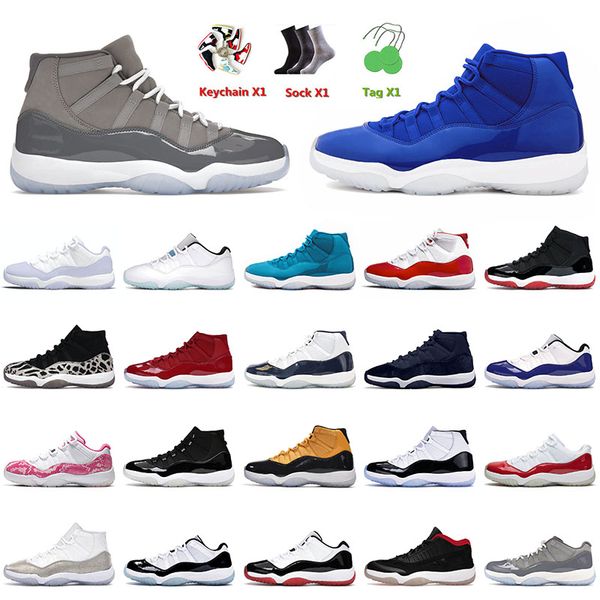 11 11s xi mens basketball shoes jumpman cool grey space jam metallic silver legend blue varsity red men women outdoor athletic sneakers
11 11s xi mens basketball shoes jumpman cool grey space jam metallic silver legend blue varsity red men women outdoor athletic sneakers