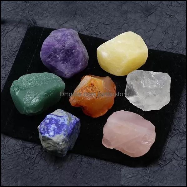 stone 7pcs chakra stone set irregar reiki healing crystal seven chakras energy ncing hand piece natural stones beads dec dhseller2010 dhpa3, Black
stone 7pcs chakra stone set irregar reiki healing crystal seven chakras energy ncing hand piece natural stones beads dec dhseller2010 dhpa3, Black