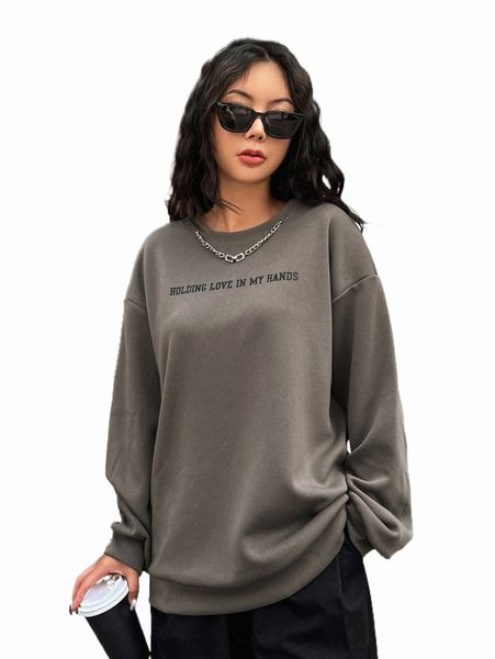 women's hoodies & sweatshirts dazy letter graphic drop shoulder sweatshirt w7cs#, Black
women's hoodies & sweatshirts dazy letter graphic drop shoulder sweatshirt w7cs#, Black