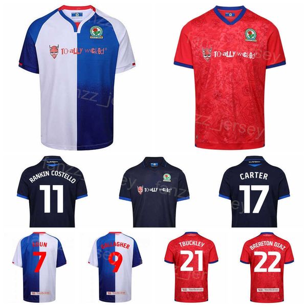 22-23 club blackburn rovers soccer jersey 27 travis 22 brereton 9 gallagher 8 szmodics 3 pickering 4 ayala 21 buckley 2 brittain 10 dolan ka, Black;yellow
22-23 club blackburn rovers soccer jersey 27 travis 22 brereton 9 gallagher 8 szmodics 3 pickering 4 ayala 21 buckley 2 brittain 10 dolan ka, Black;yellow