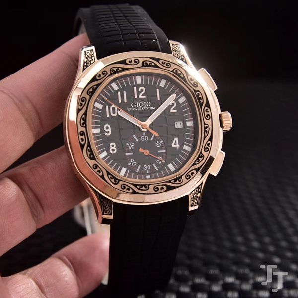 men watch automatic mechanical rose gold black blue rubber watch787854785, Slivery;brown
men watch automatic mechanical rose gold black blue rubber watch787854785, Slivery;brown