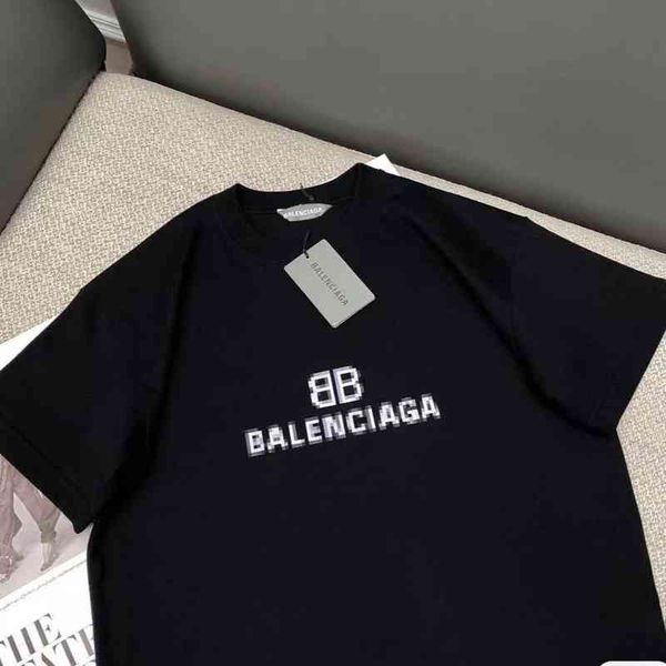 designer t shirt baleciga's short sleeve t-shirt men's and women's new bb mosaic lovers' wear cotton versatile loose hal, White;black
designer t shirt baleciga's short sleeve t-shirt men's and women's new bb mosaic lovers' wear cotton versatile loose hal, White;black
