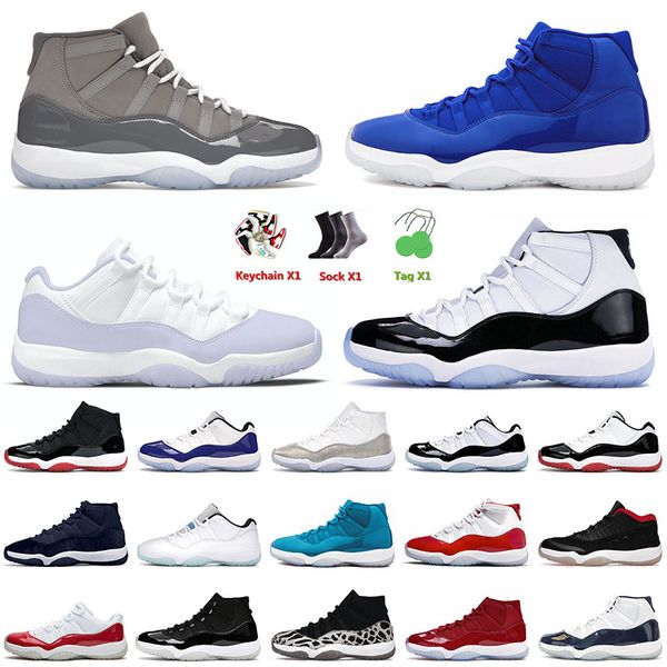 2022 11 11s xi basketball shoes og jumpman cool grey pure violet concord high space jam university blue men women sports sneakers
2022 11 11s xi basketball shoes og jumpman cool grey pure violet concord high space jam university blue men women sports sneakers