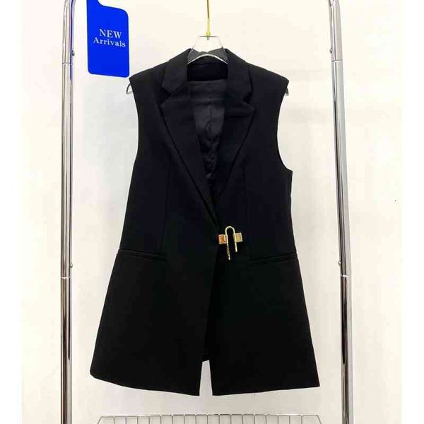 women's sweaters g summer fashionable black metal buckle suit collar hollow out back vest waist tight thin coat, White;black
women's sweaters g summer fashionable black metal buckle suit collar hollow out back vest waist tight thin coat, White;black