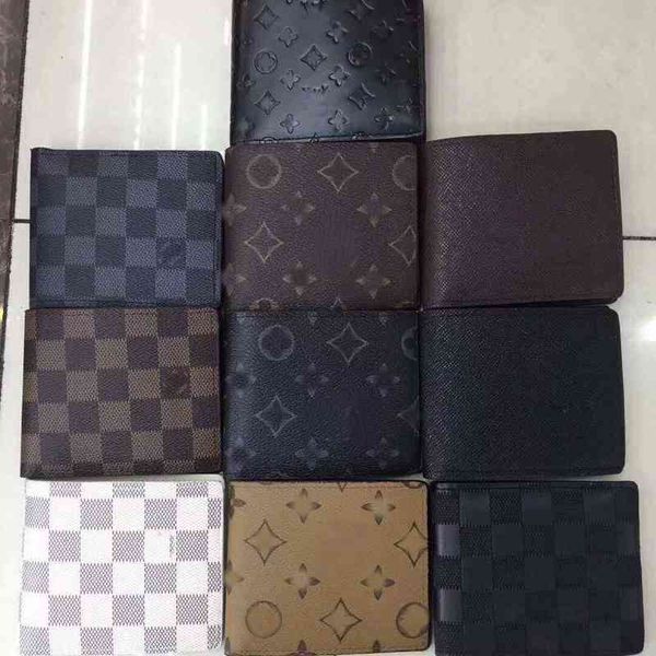 card holders 2021 new men's women's simple printed wallets various fashion trends versatile embossed short flower, Brown;gray
card holders 2021 new men's women's simple printed wallets various fashion trends versatile embossed short flower, Brown;gray