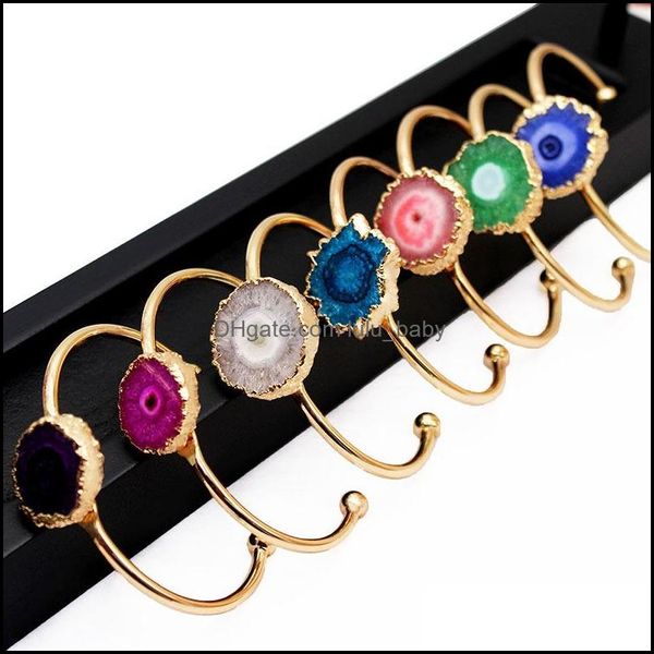 bangle blue green rose pink drusy druzy crystal open cuff bangle sunflower patterncolorf bracelets for women girl lady jewel lulubaby dhzh1, Black
bangle blue green rose pink drusy druzy crystal open cuff bangle sunflower patterncolorf bracelets for women girl lady jewel lulubaby dhzh1, Black