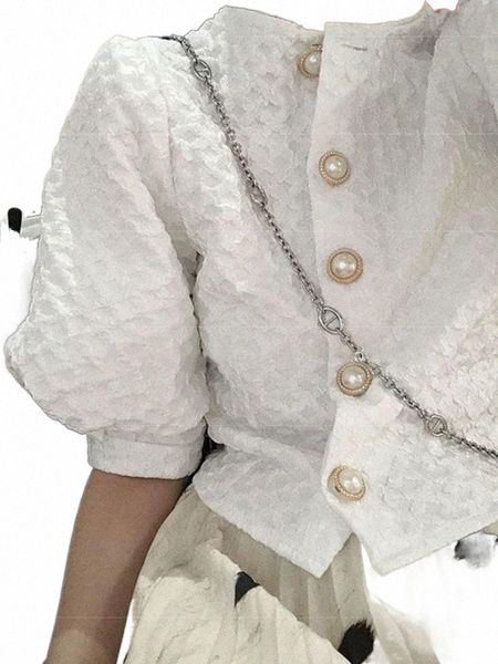 women's blouses & shirts women's blouses & shirts vintage french shirt ladies women summer blouse 2022 puff sleeve short pleated, White
women's blouses & shirts women's blouses & shirts vintage french shirt ladies women summer blouse 2022 puff sleeve short pleated, White