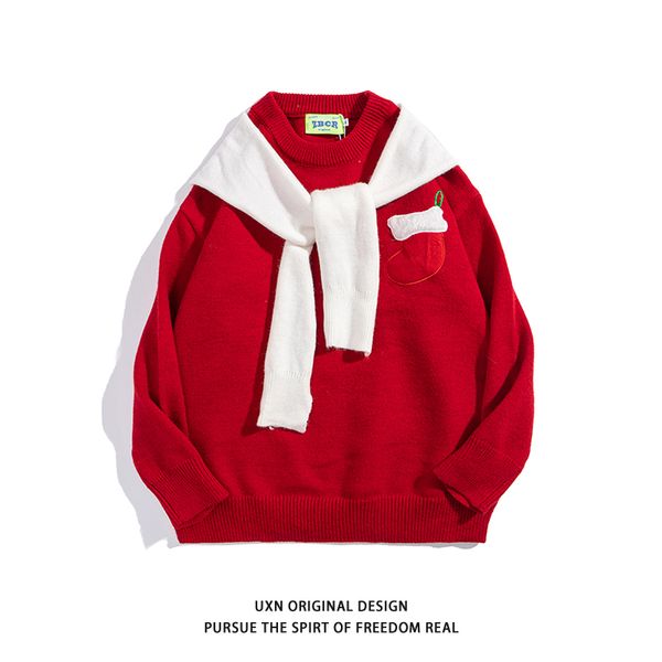 women s sweaters customized oem odm winter christmas fashion casual cute style long sleeve crew neck knit pullover sweater 220829, White;black
women s sweaters customized oem odm winter christmas fashion casual cute style long sleeve crew neck knit pullover sweater 220829, White;black