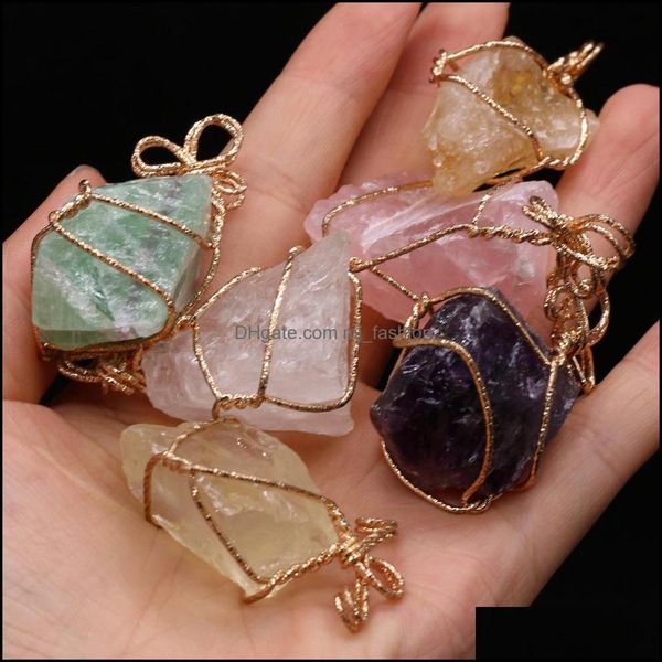 pendant necklaces irregar wire wrapped pendant natural stone healing crystal amethyst stone pendants diy necklace women gif mjfashion dhkos, Silver
pendant necklaces irregar wire wrapped pendant natural stone healing crystal amethyst stone pendants diy necklace women gif mjfashion dhkos, Silver