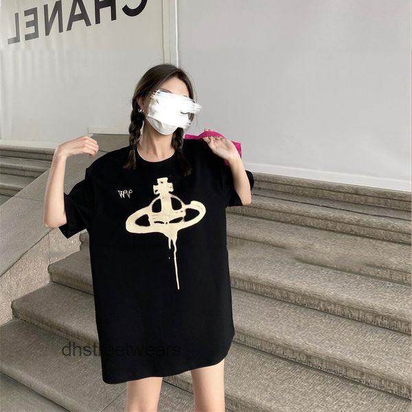 women's t-shirt vivian westwood print tee summer korean casual new round neck short sleeve t-shirt female f8877, White
women's t-shirt vivian westwood print tee summer korean casual new round neck short sleeve t-shirt female f8877, White