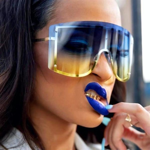 2019 oversized frameless sunglasses women retro vintage square frame one piece rimless sun glasses shades gafas de sol262i, White;black
2019 oversized frameless sunglasses women retro vintage square frame one piece rimless sun glasses shades gafas de sol262i, White;black