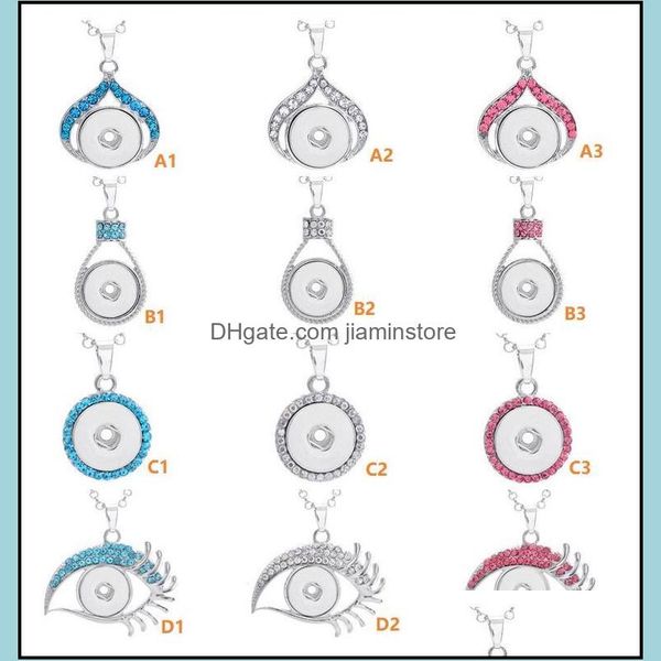 pendant necklaces 12 styles crystal snap button pendant necklace stainless steel chain fit 18mm buttons women jewelry dr dhseller2010 dhd1c, Silver
pendant necklaces 12 styles crystal snap button pendant necklace stainless steel chain fit 18mm buttons women jewelry dr dhseller2010 dhd1c, Silver