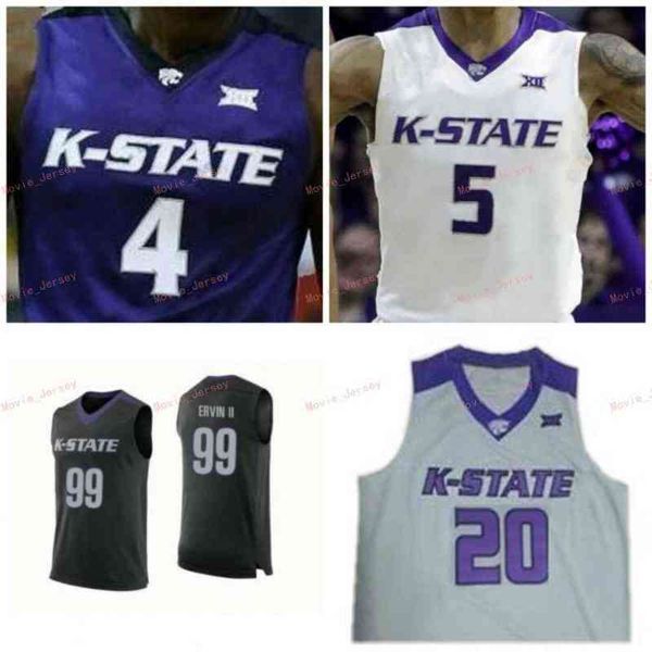 college basketball wears stitched custom 5 barry brown jr 14 makol mawien 20 xavier sneed 21 james love iii 23 austin trice kansas state wil, Black
college basketball wears stitched custom 5 barry brown jr 14 makol mawien 20 xavier sneed 21 james love iii 23 austin trice kansas state wil, Black