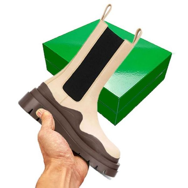 cream/brown women man bottega boots luxury tire lean leather chelsea women's booties men lug platform chunky shoes lady knight low boot, Black
cream/brown women man bottega boots luxury tire lean leather chelsea women's booties men lug platform chunky shoes lady knight low boot, Black
