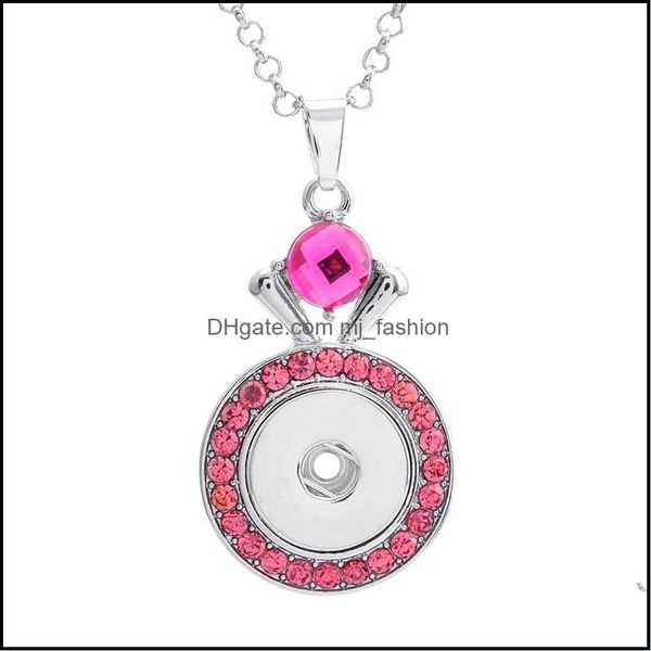 pendant necklaces snap button jewelry blue pink rhinestone sier zircon pendant fit 18mm snaps buttons necklace for women me mjfashion dhov5, Silver
pendant necklaces snap button jewelry blue pink rhinestone sier zircon pendant fit 18mm snaps buttons necklace for women me mjfashion dhov5, Silver