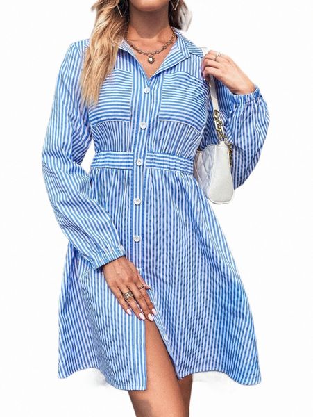 casual dresses striped print pocket patched button up shirt dress r8ds#, Black;gray
casual dresses striped print pocket patched button up shirt dress r8ds#, Black;gray