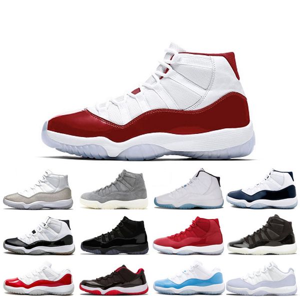 11 11s mens basketball shoes unc cool grey high cherry 72-10 grey suede pure violet light bone concord low navy gum men women trainers sport
11 11s mens basketball shoes unc cool grey high cherry 72-10 grey suede pure violet light bone concord low navy gum men women trainers sport