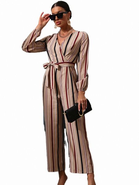 women's jumpsuits & rompers striped print lantern sleeve belted jumpsuit 22xv#, Black;white
women's jumpsuits & rompers striped print lantern sleeve belted jumpsuit 22xv#, Black;white