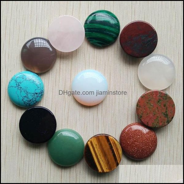 stone 25mm assorted natural stone flat base round cabochon cystal loose beads for necklace earrings jewelry clothes ac dhseller2010 dhlqt, Black
stone 25mm assorted natural stone flat base round cabochon cystal loose beads for necklace earrings jewelry clothes ac dhseller2010 dhlqt, Black