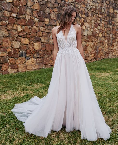 2023 wedding dresses bridal gowns v neck beaded sequins applique backless vestidos de novia a line tulle formal occasion women wear dress, White
2023 wedding dresses bridal gowns v neck beaded sequins applique backless vestidos de novia a line tulle formal occasion women wear dress, White