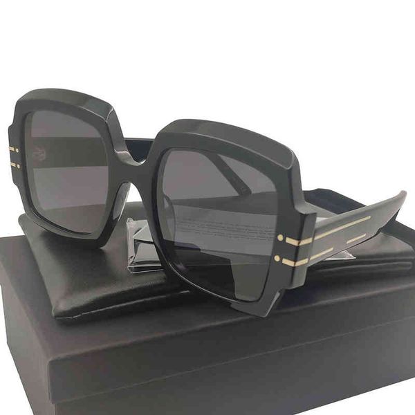 sunglasses acetate square black steampunk designer large shades retro for women male men, White;black
sunglasses acetate square black steampunk designer large shades retro for women male men, White;black