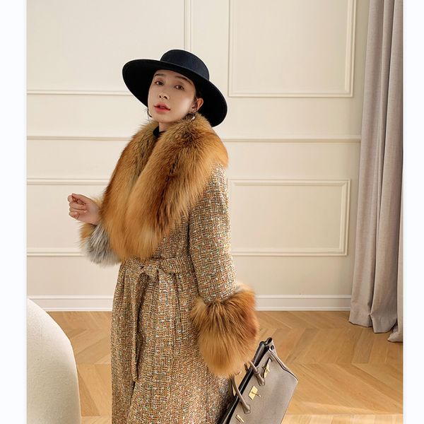 womens fur faux european lepard print woolen real coat luxury plush natural fur coat 220829, Black
womens fur faux european lepard print woolen real coat luxury plush natural fur coat 220829, Black