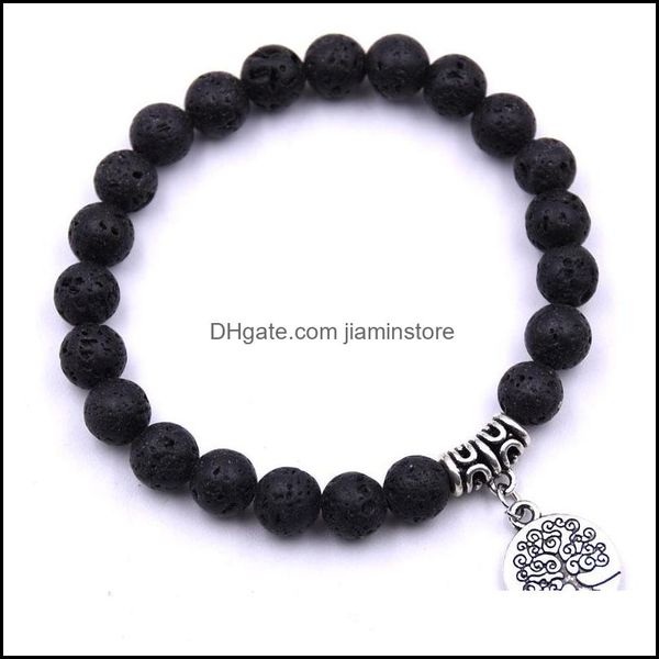 charm bracelets fashion tree of life charms 8mm black lava stone bracelet diy aromatherapy essential oil diffuser bracel dhseller2010 dhuta, Golden;silver
charm bracelets fashion tree of life charms 8mm black lava stone bracelet diy aromatherapy essential oil diffuser bracel dhseller2010 dhuta, Golden;silver