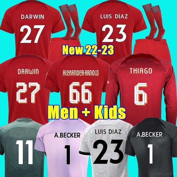 22 23 season home soccer jersey 2022 2023 long sleeves woman firmino diogo luis diaz football shirts men kids kits uniforms alexander, Black;yellow
22 23 season home soccer jersey 2022 2023 long sleeves woman firmino diogo luis diaz football shirts men kids kits uniforms alexander, Black;yellow