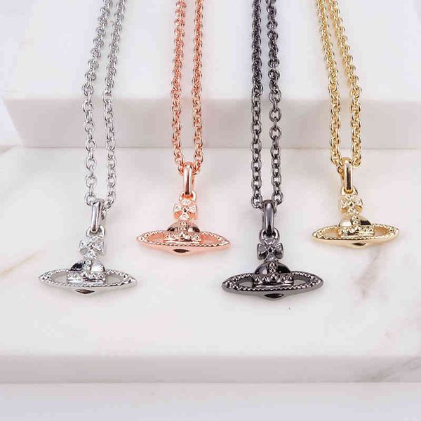 vivi pendant necklaces women luxury designer jewelry saturn diamond chain necklace gift, Silver
vivi pendant necklaces women luxury designer jewelry saturn diamond chain necklace gift, Silver