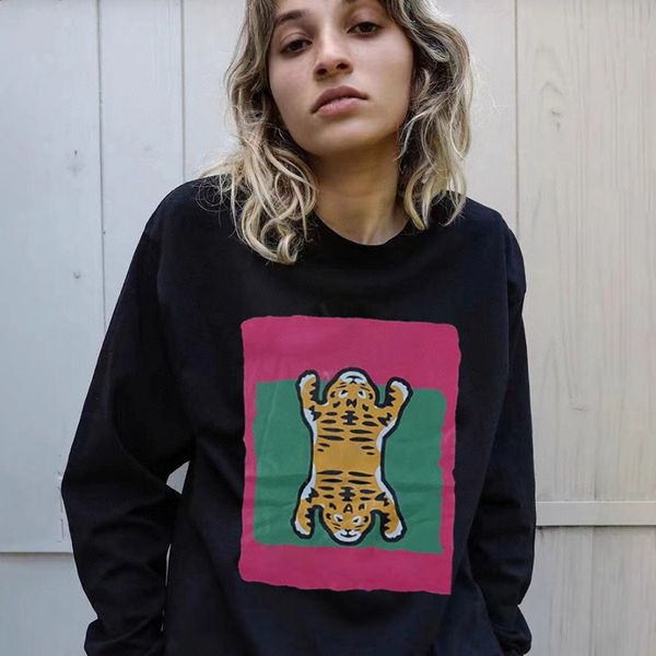 22fw france new classic cartoon tiger printed sweatshirt early spring autumn man women pullover long sleeve fashion casual street high end s, Black
22fw france new classic cartoon tiger printed sweatshirt early spring autumn man women pullover long sleeve fashion casual street high end s, Black