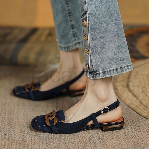 sandals designer tassel baotou flat sandals in summer women's back empty one line belt versatile shoes, Black
sandals designer tassel baotou flat sandals in summer women's back empty one line belt versatile shoes, Black