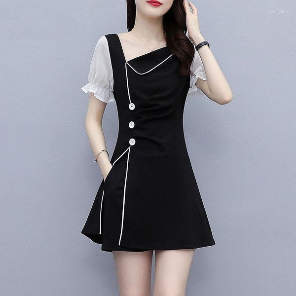 casual dresses suit skirt summer slim shows thin casual fashion korean temperament cheongsam shorts two piece set women, Black;gray
casual dresses suit skirt summer slim shows thin casual fashion korean temperament cheongsam shorts two piece set women, Black;gray