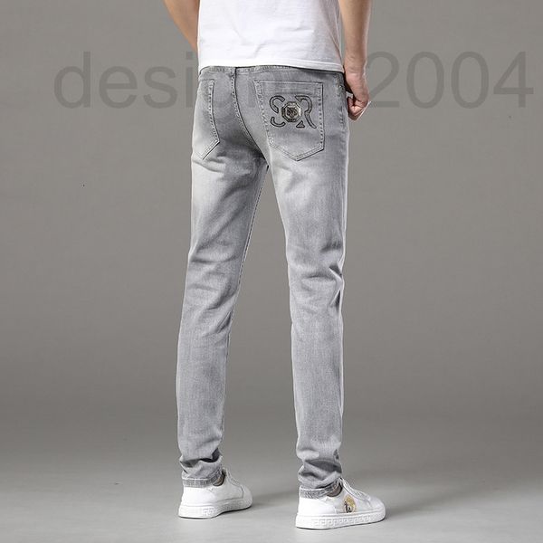 men's jeans designer new jeans young men's korean version elastic slim fit small feet trendy brand long pants d0ah, Blue
men's jeans designer new jeans young men's korean version elastic slim fit small feet trendy brand long pants d0ah, Blue