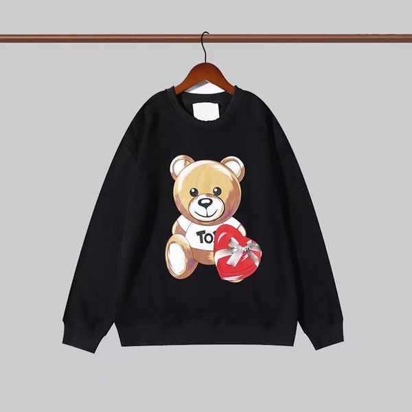 sweatshirt cartoon classic fashion luxury lady hoodies designer bear pullover sweatshirts woman loose clothes green long sleeve pullover, Black
sweatshirt cartoon classic fashion luxury lady hoodies designer bear pullover sweatshirts woman loose clothes green long sleeve pullover, Black