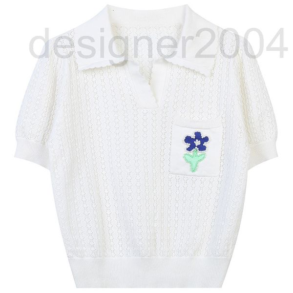 women's sweaters designer sweet hollow out design knitted pullover summer new color contrast flower embroidery casual aging thin female, White;black
women's sweaters designer sweet hollow out design knitted pullover summer new color contrast flower embroidery casual aging thin female, White;black