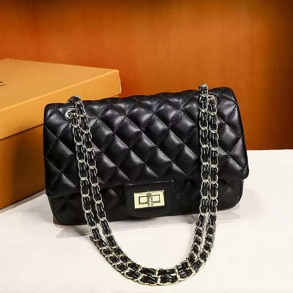 r custom luxury brand channel shoulder bag calfskin leather classic handbag crossbody women sling wallet gold or silver chains lady evening
r custom luxury brand channel shoulder bag calfskin leather classic handbag crossbody women sling wallet gold or silver chains lady evening