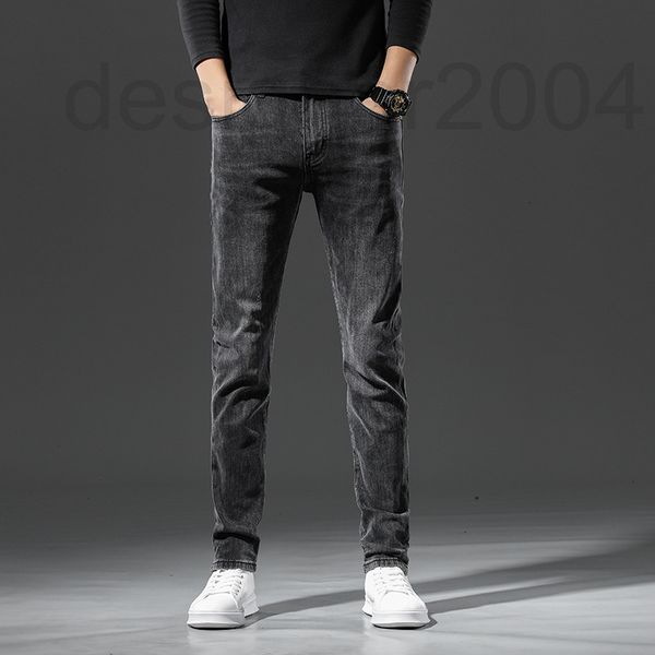 men's jeans designer 2022 summer korean slim fit feet elastic high-end brand long pants jbci, Blue
men's jeans designer 2022 summer korean slim fit feet elastic high-end brand long pants jbci, Blue