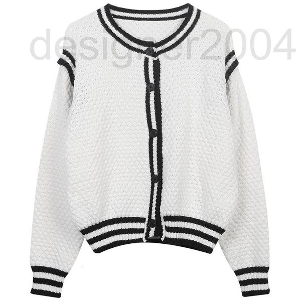 women's sweaters designer xiaoxiangfeng knitted cardigan 2022 autumn new black and white stripe color matching hollow sleeve design rou, White;black
women's sweaters designer xiaoxiangfeng knitted cardigan 2022 autumn new black and white stripe color matching hollow sleeve design rou, White;black