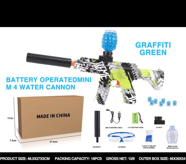 new electric toy gun splatter gelball blaster with 3000 water beads for outdoor activities shooting team game toy
new electric toy gun splatter gelball blaster with 3000 water beads for outdoor activities shooting team game toy