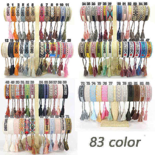 fashion luxury d brand bracelets famous designer jewelry handmade signature embroidered daisy cotton women men's woven fabric tassel 23, Golden;silver
fashion luxury d brand bracelets famous designer jewelry handmade signature embroidered daisy cotton women men's woven fabric tassel 23, Golden;silver