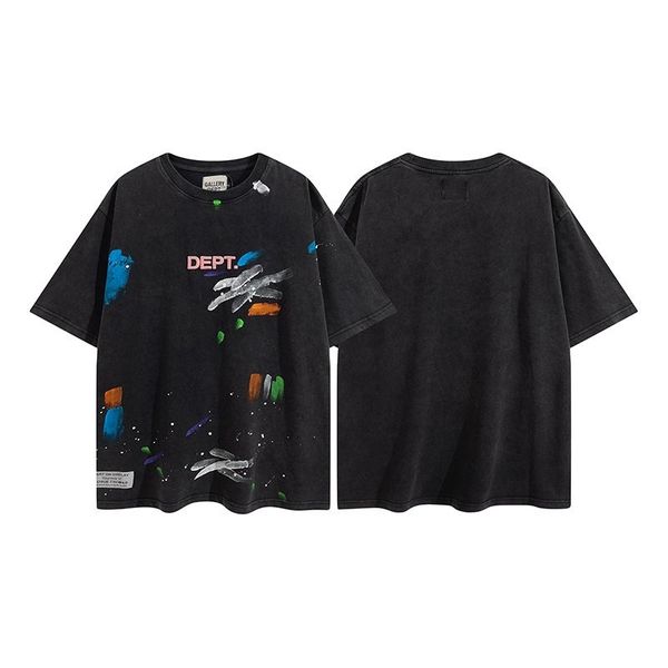fashion galleryes casual t shirts trendy speckled design sense american retro couple men's women's high street short sleeve t-shir, White;black
fashion galleryes casual t shirts trendy speckled design sense american retro couple men's women's high street short sleeve t-shir, White;black
